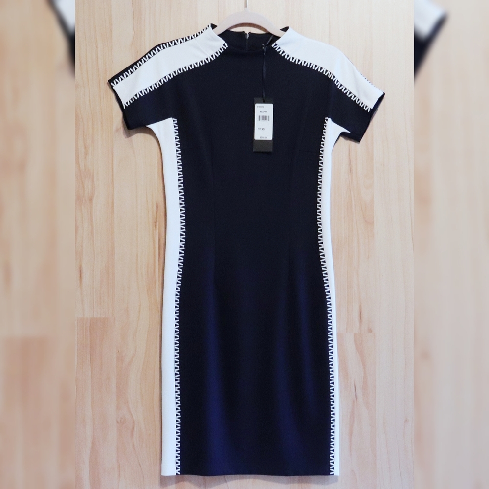 GRAYSE • studded pencil dress XS